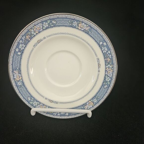 Noritake Other - Noritake RANDOLPH Saucer Bone China 9721‎ Blue Floral Vintage Japan Thanksgiving